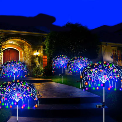 Magical Solar Firework LED Lights