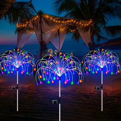 Magical Solar Firework LED Lights