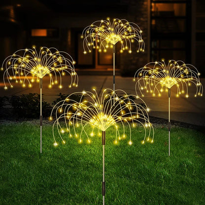 Magical Solar Firework LED Lights