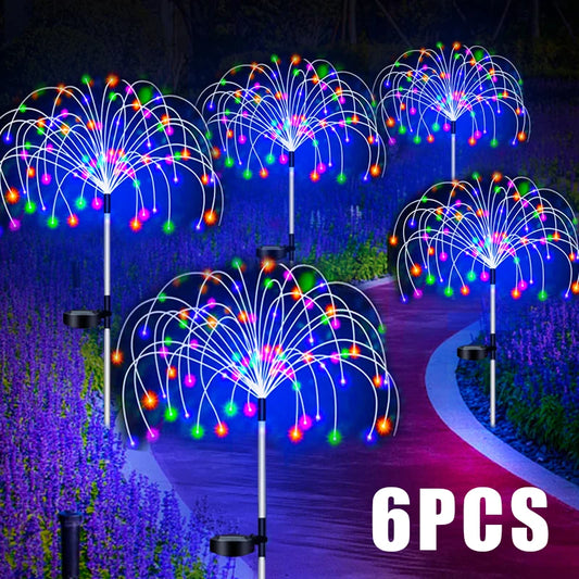 Magical Solar Firework LED Lights