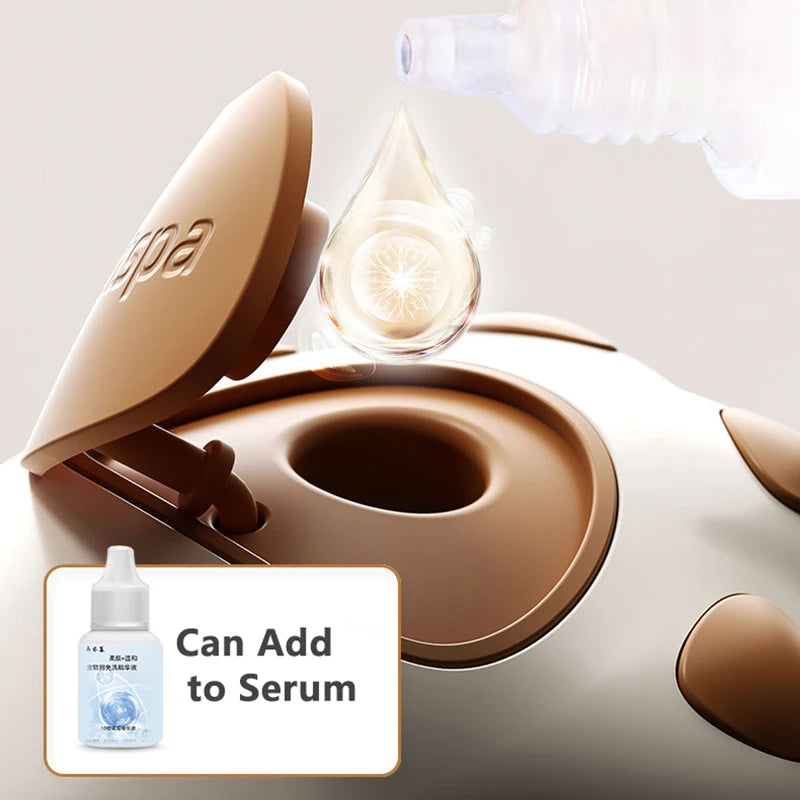 Steam Brush Pet Grooming